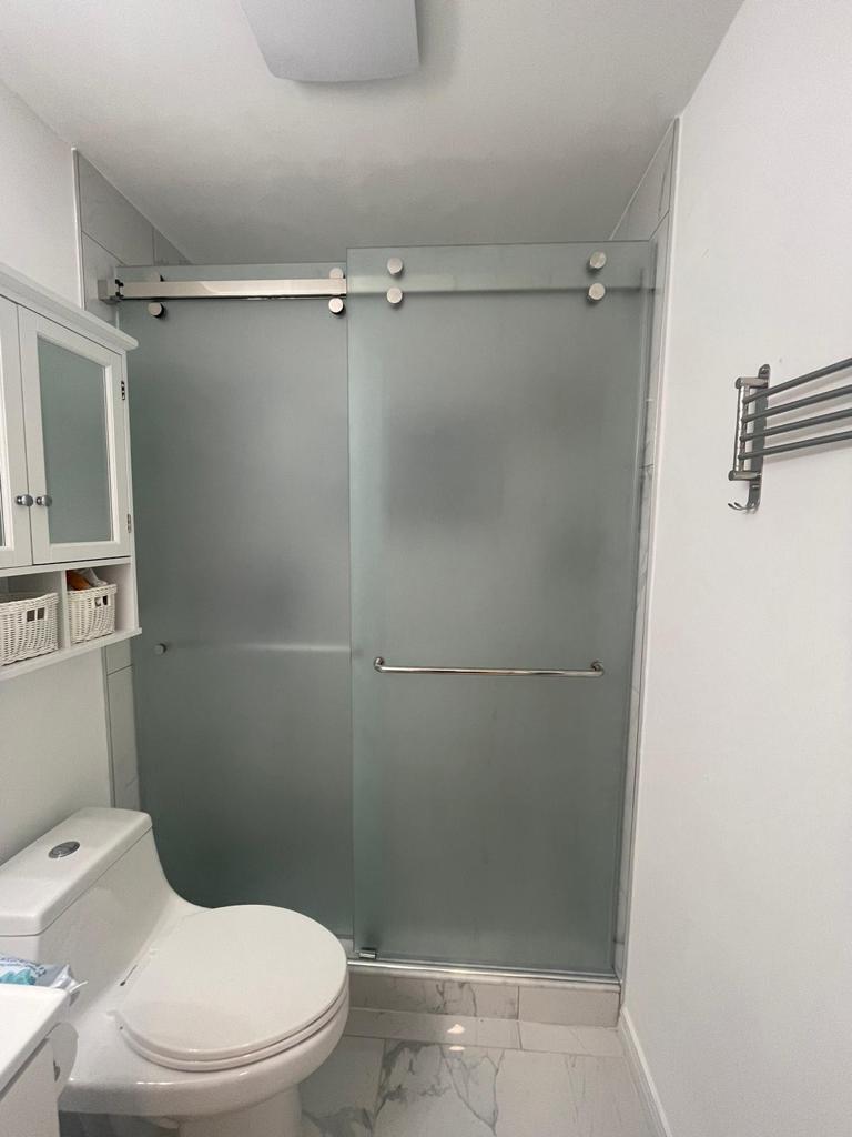 Sliding door - frosted glass